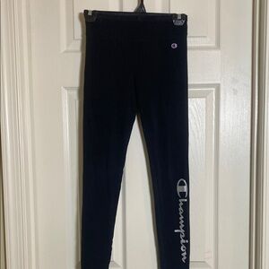 Champion Black Leggings Athletic Fit
